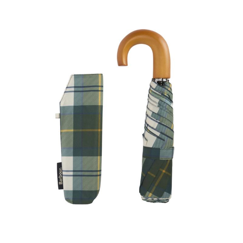 Parapluie télescopique Tartan Barbour