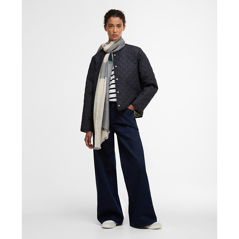 Barbour Maisy sjaal met ruitjespatroon