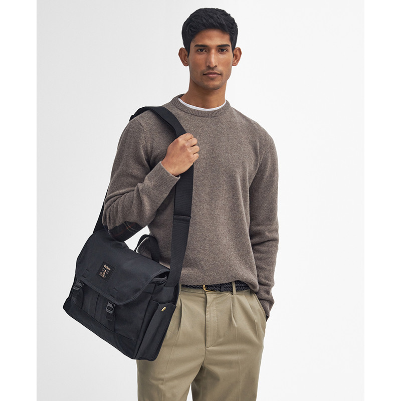 Sacoche huilée Field Barbour