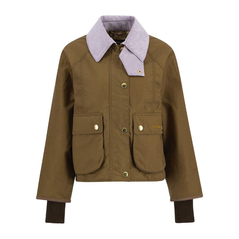 Veste Courte Huilée Beadnell Femme Barbour