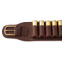 Ceinture cartouchière en cuir gras Country Sellerie