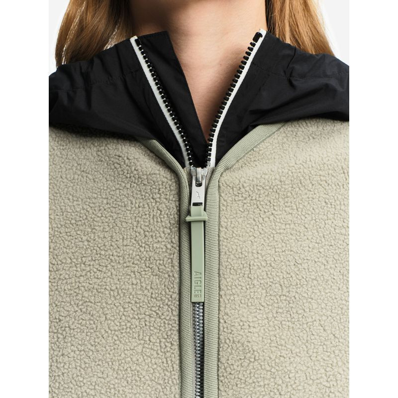 Veste sherpa légère à col zippé Aigle