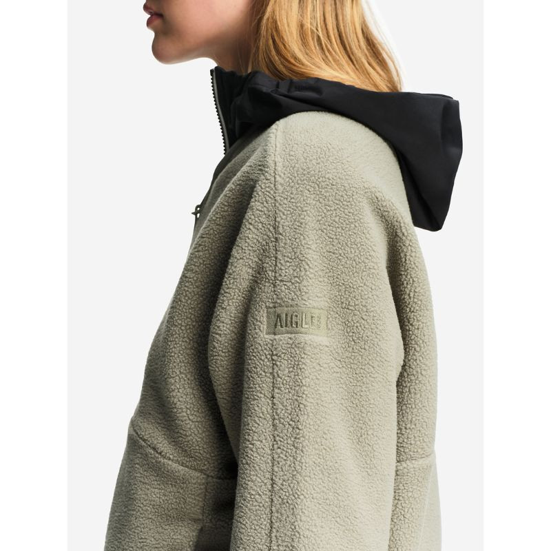 Veste sherpa légère à col zippé Aigle