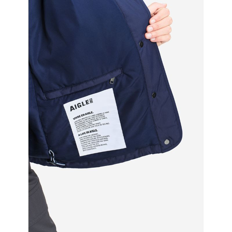 Veste matelassée boxy déperlante Femme Aigle