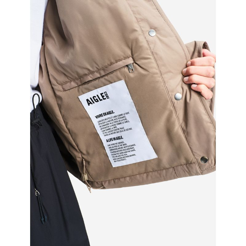 Veste matelassée boxy déperlante Femme Aigle