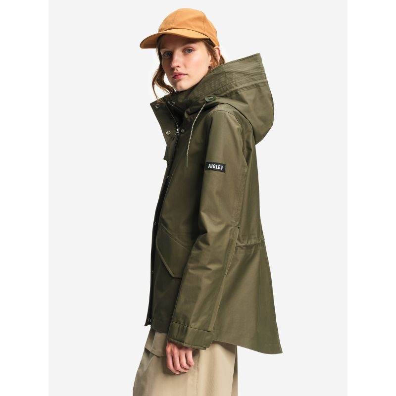 Parka courte fishtail MTD Femme Aigle