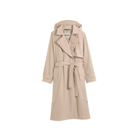 Trench-coat long avec ouverture côtés femme MTD Aigle