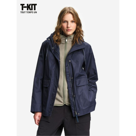 Acheter Veste à capuche ample décontractée pour femme, printemps