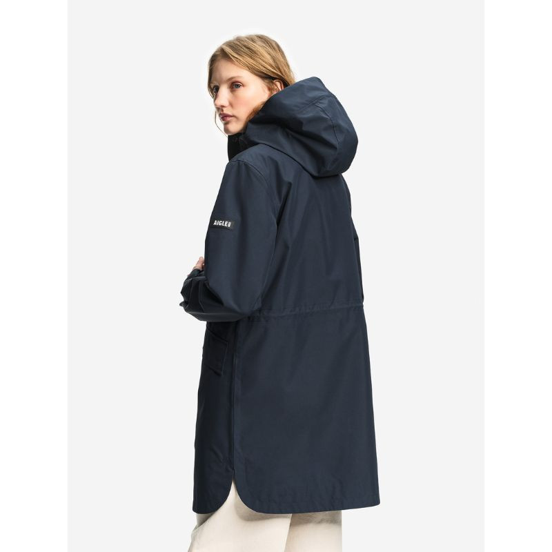 Parka longue à capuche Gore-Tex femme Aigle