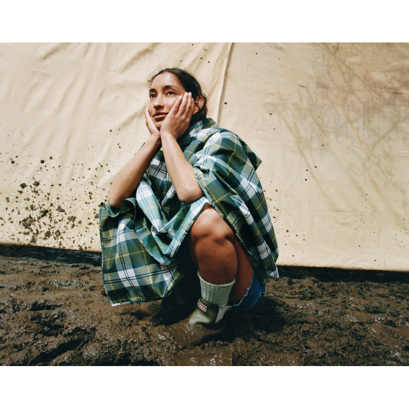 Poncho Tartan Showerproof Barbour