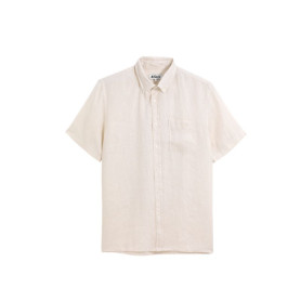 Chemise manches courtes en lin Aigle