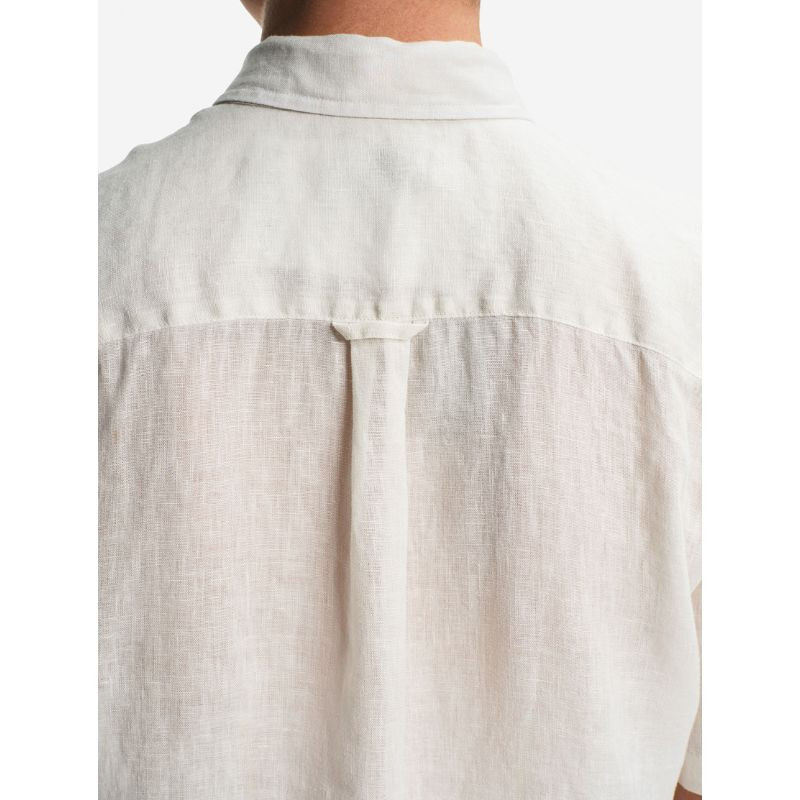 Chemise manches courtes en lin Aigle