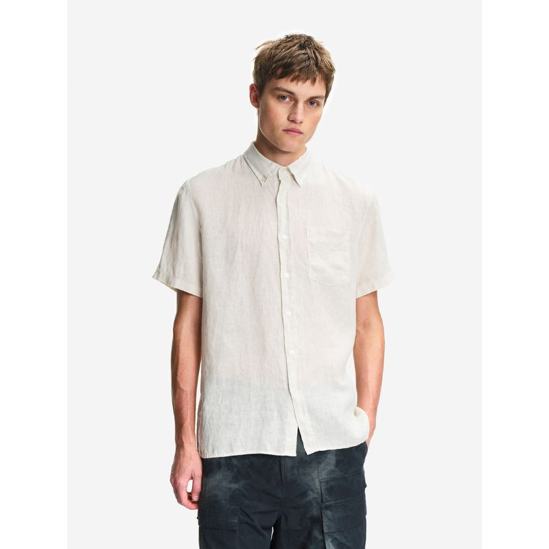 Chemise manches courtes en lin Aigle