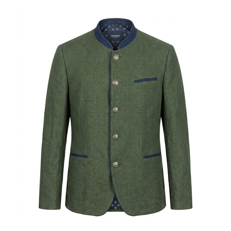 Veste autrichienne en lin Murau Maximilian
