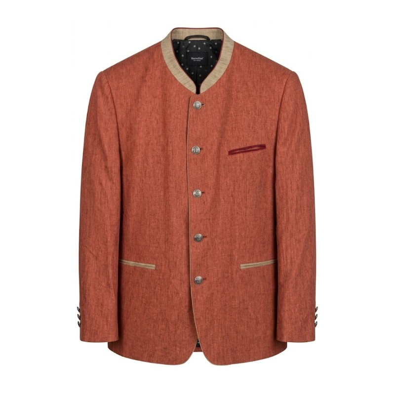 Veste autrichienne en lin Murau Maximilian