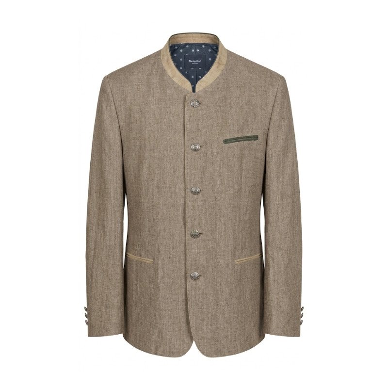 Veste autrichienne en lin Murau Maximilian