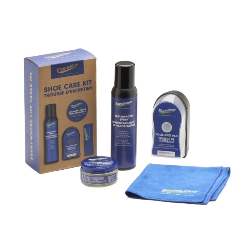 Coffret d'entretien complet pour chaussures Blundstone