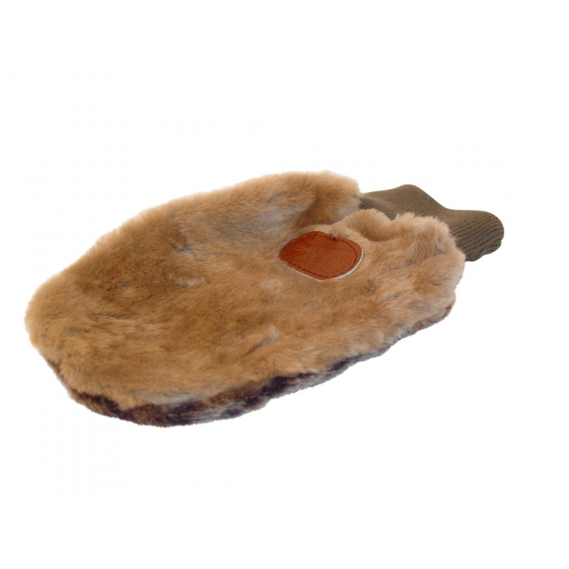 Gant à lustrer + Cirage incolore Paraboot