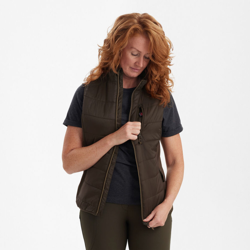 Pack Gilet matelassé chauffant Heat femme Deerhunter