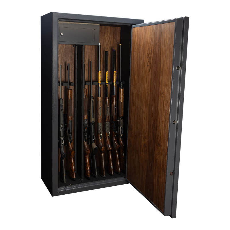 Browning Heritage-kluis voor 8 wapens, in kunstleer
