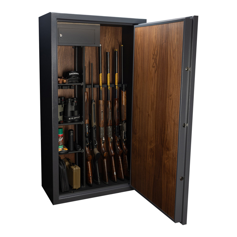 Browning Heritage-kluis voor 8 wapens, in kunstleer