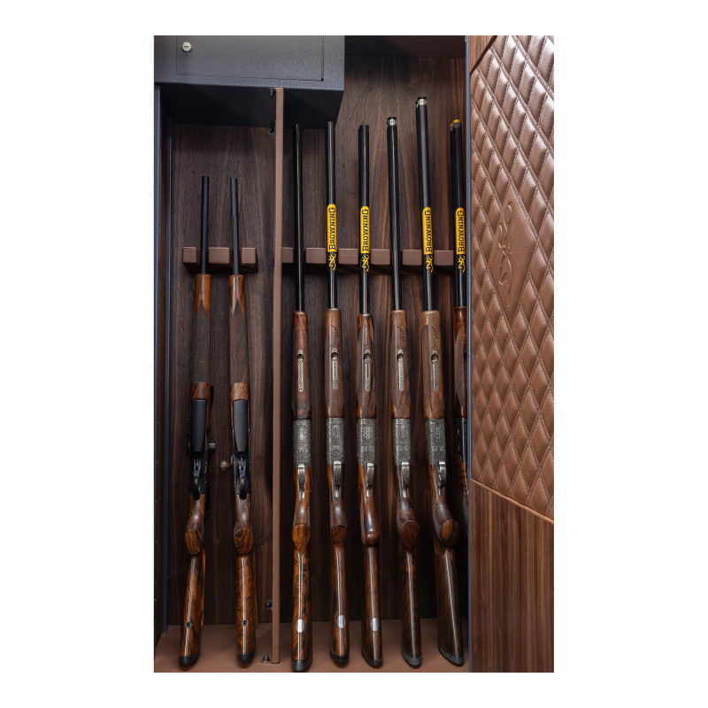 Coffre fort Heritage 8 armes cuir et bois Browning