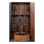 Coffre fort Heritage 14 armes cuir et bois Browning