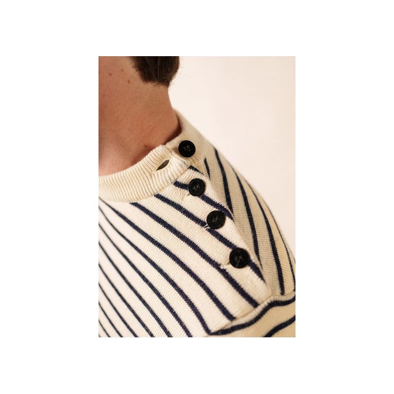 Pull Matelot rayé Saint James