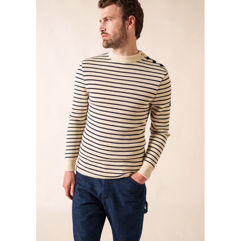 Pull Matelot rayé Saint James