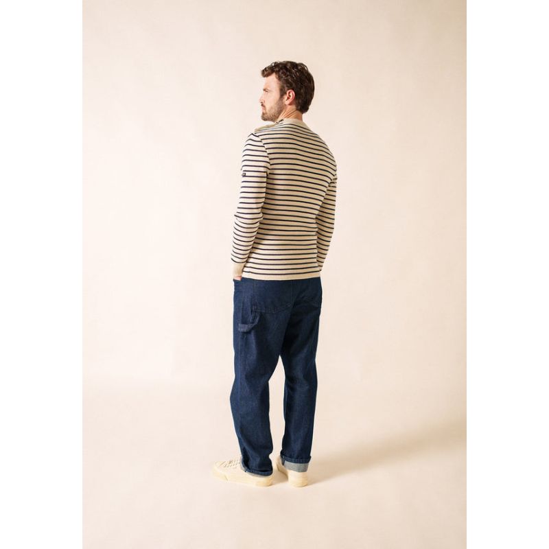 Pull Matelot rayé Saint James