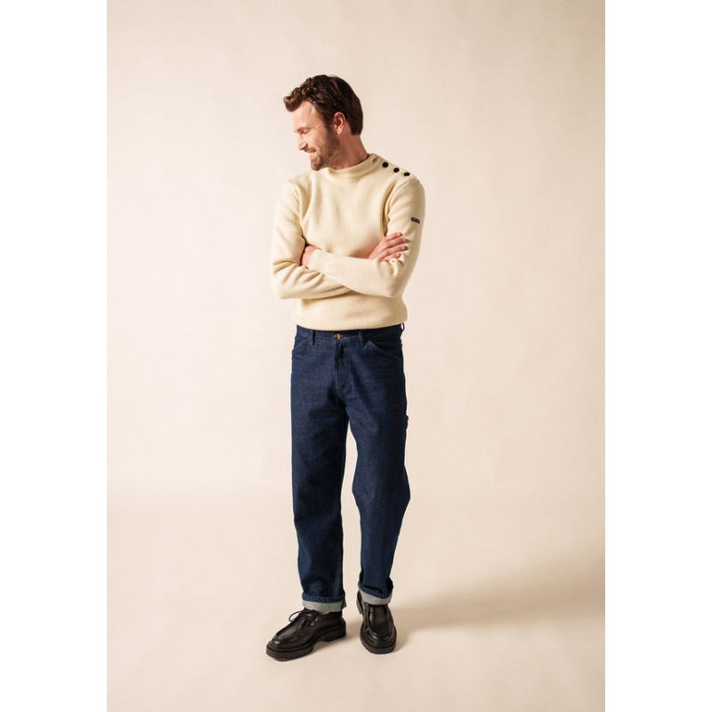 Pull Matelot uni Saint James