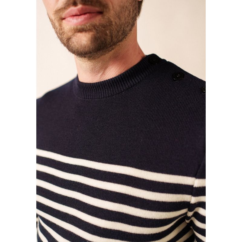 Pull Rochefort rayé Saint James