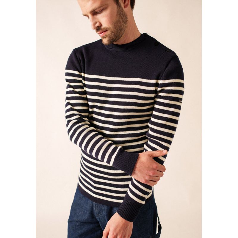 Pull Rochefort rayé Saint James