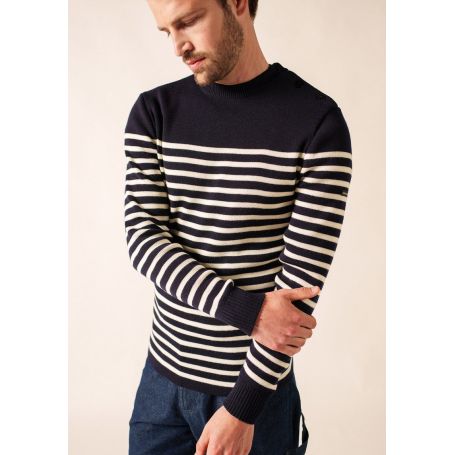 Pull Rochefort rayé Saint James
