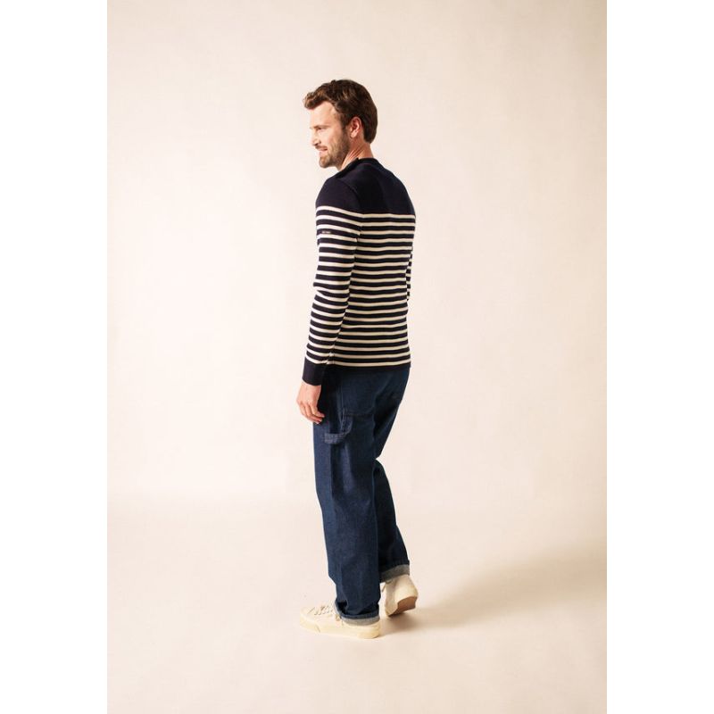 Pull Rochefort rayé Saint James