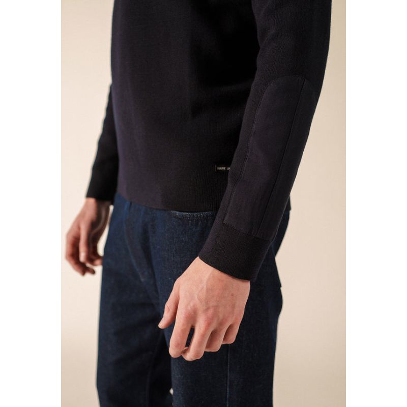 Pull Loup de Mer Co Zippé Saint James