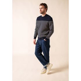 Pull Binic rayé Saint James