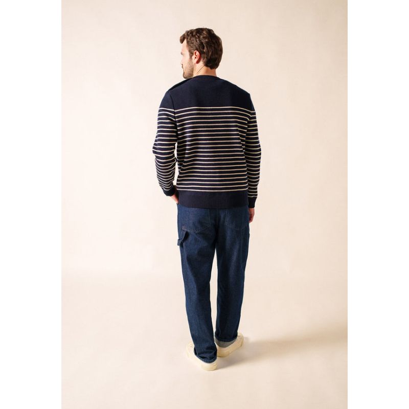Pull Binic rayé Saint James