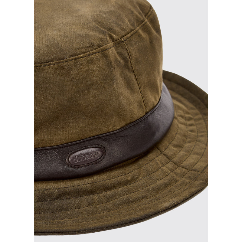 Chapeau en coton ciré Macreddin Dubarry