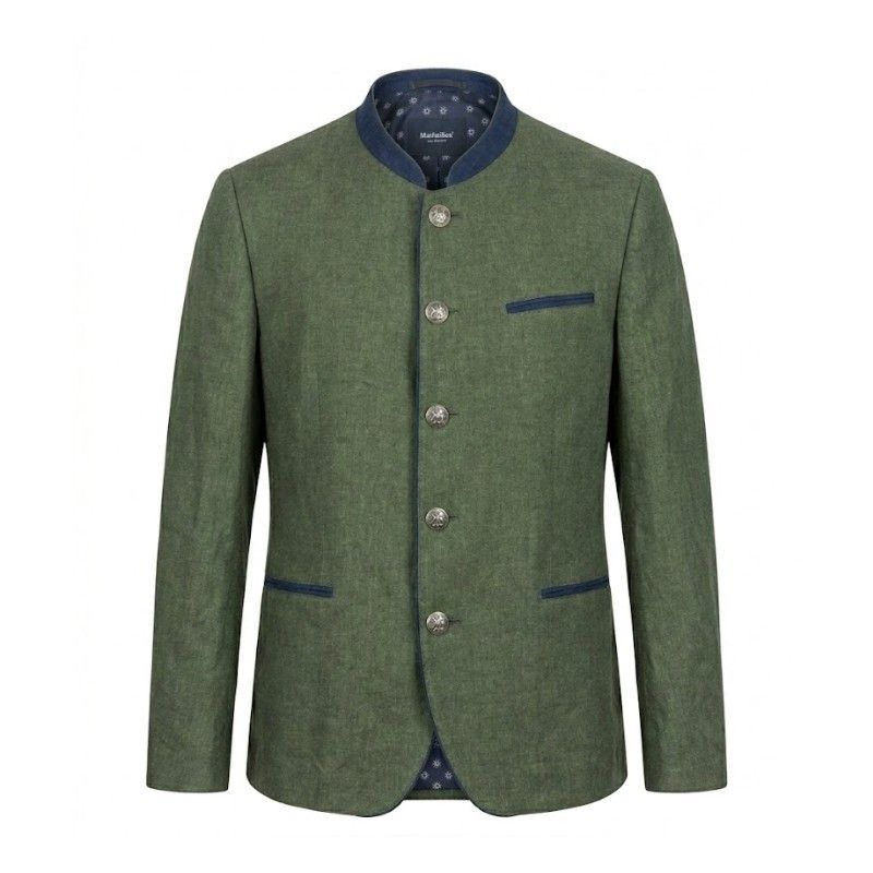 Veste autrichienne en lin Murau Maximilian