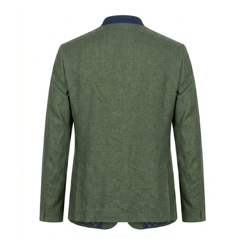 Veste autrichienne en lin Murau Maximilian