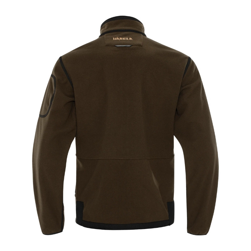 Veste polaire Kamko Orange Blaze / Vert - Harkila