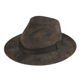 Chapeau en cuir Traveller Fiebig
