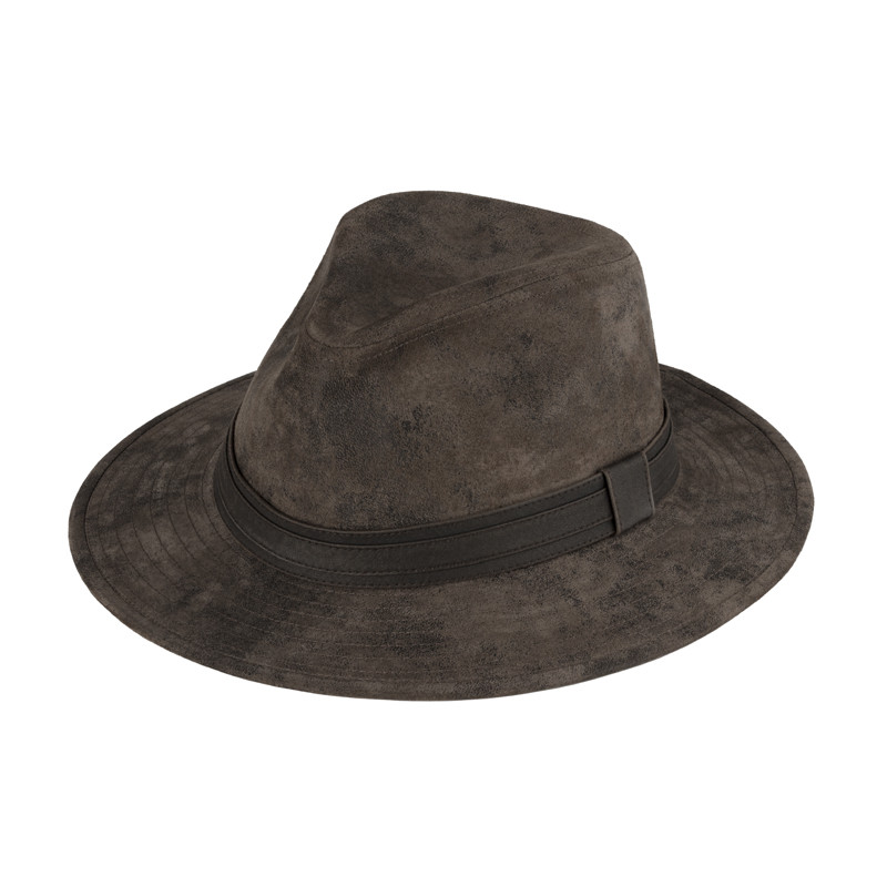 Chapeau en cuir Traveller Fiebig