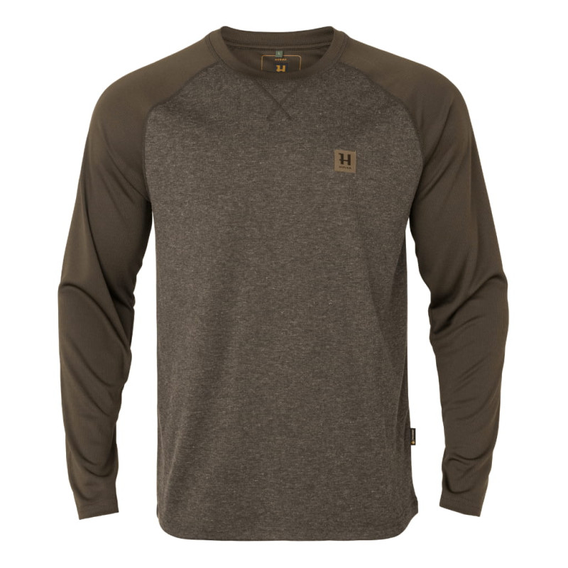 T-shirt manches longues Kodiak Cleverwool Härkila