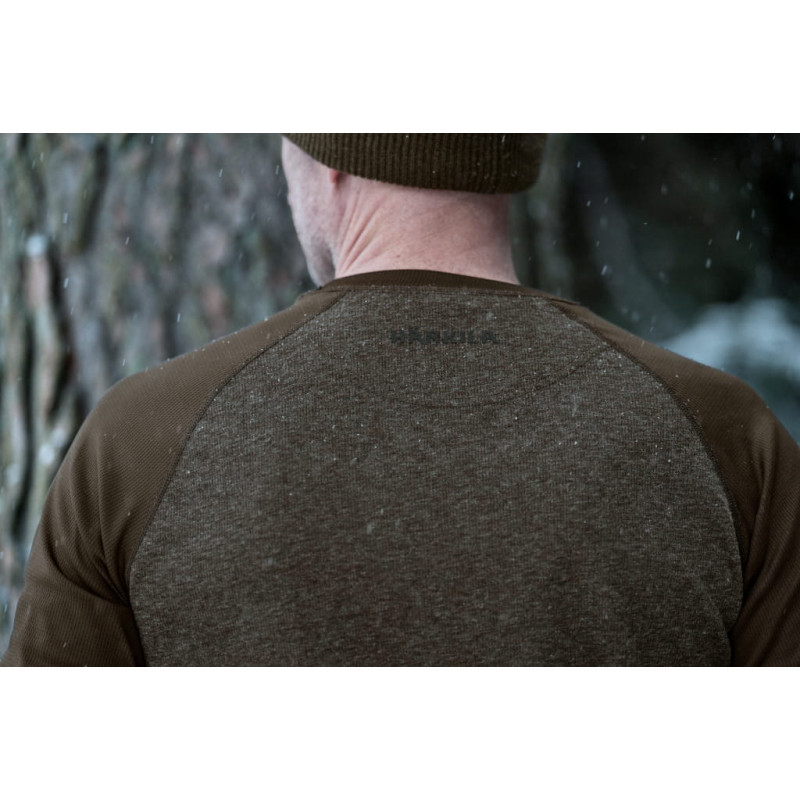 T-shirt manches longues Kodiak Cleverwool Härkila