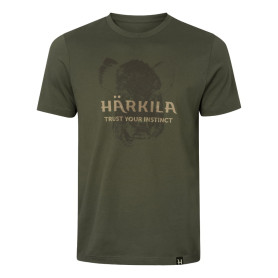 T-shirt Logo Wildboar Härkila