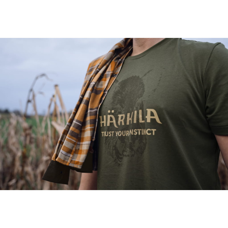 T-shirt Logo Wildboar Härkila