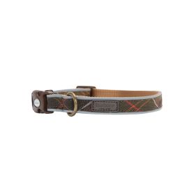 REFECTIVE TARTAN DOG COLLAR