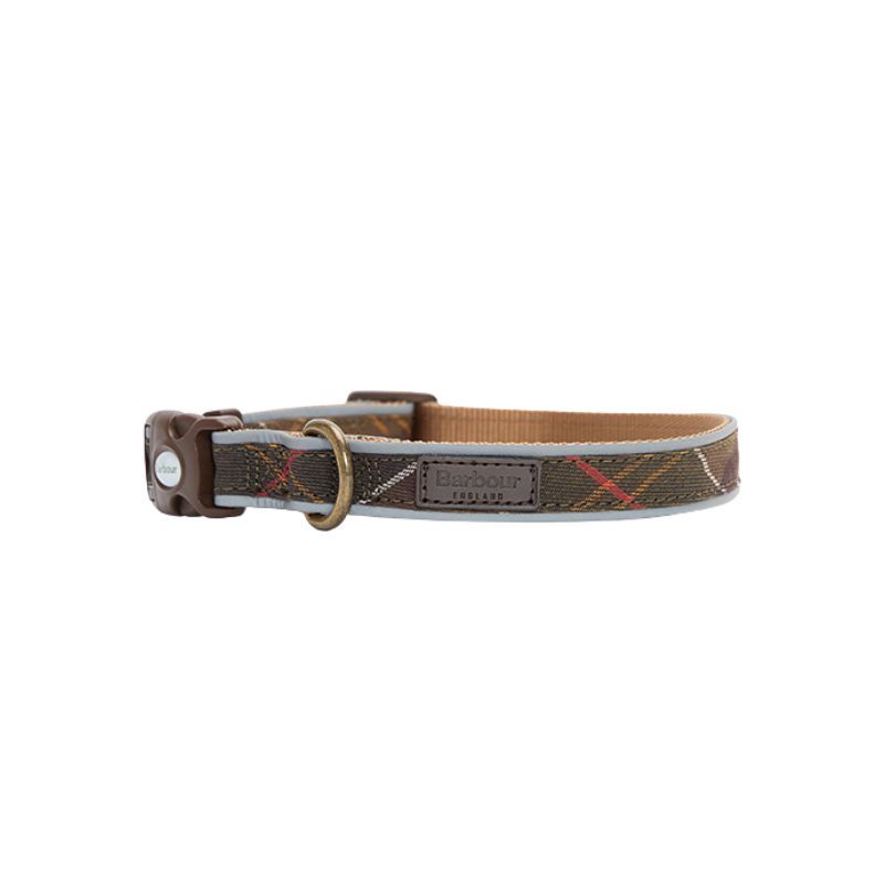 Collier pour chien tartan réfléchissant Barbour